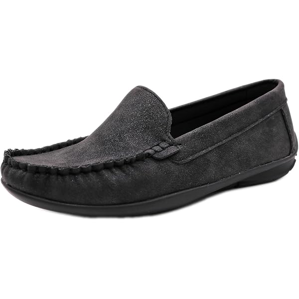 Amazon.co.jp: ZXCP Women's Moccasins, Slip-on, Loafers, Flat Shoes